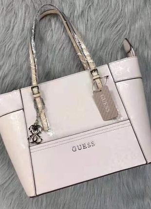 Женская сумка шоппер guess (4424)