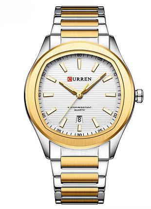 Curren 8474 silver-gold-white