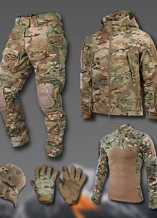 Комплект 5 в 1 тактичний штурмовий idogear весна