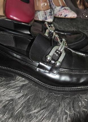Zara, 37p лоферы массивные