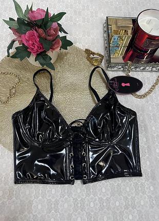Шикарний корсетний бюст з латексу hunkemoller private collection