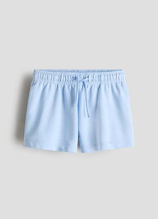 Летние трикотажные шорты h&amp;m | детские шорты для девочки