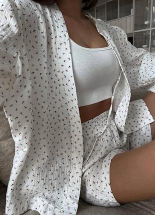 🌷нежные костюмы из натуральной ткани