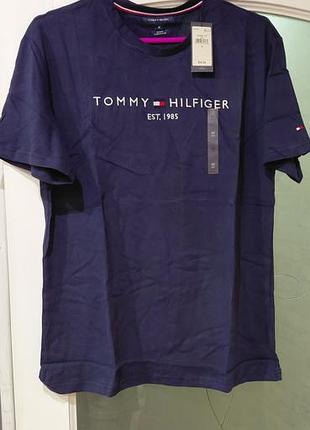Футболка чоловіча tommy hilfiger/футболка мужская томми хилфигер