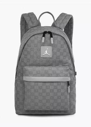 Jordan monogram рюкзак сірий джордан nike