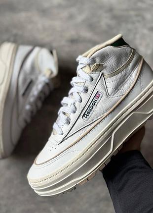 Кроссовки мужские reebok club c extra platform (39 (25.5 см))