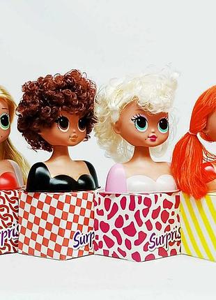 Игровой набор star toys голова для причесок лол lk1018