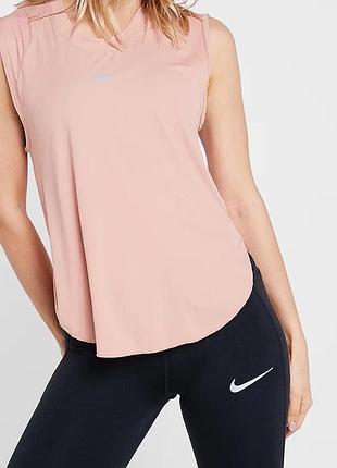 Спортивна майка топ найк nike performance pre-owned sports