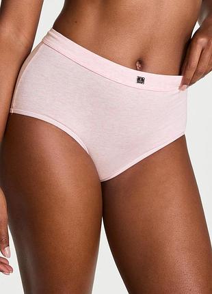Женские трусики victoria's secret (2126439778346) logo cotton modern brief xs розовые
