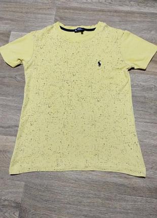 Мужская футболка polo ralph lauren , размер s-m , 100% хлопок