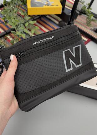 New balance сумка через плече / сумка на плече / нью беленс / ню беленс / сумки / чоловічі сумки через плече / сумка чоловіча чорний
