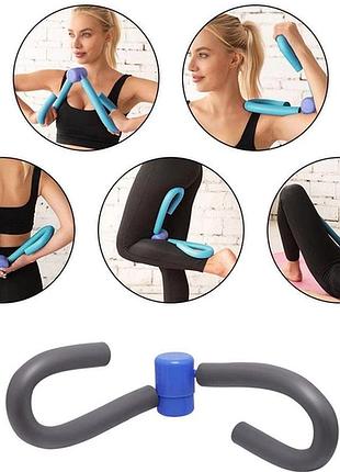 Тренажер метелик тай майстер legs & arms trainer сірий