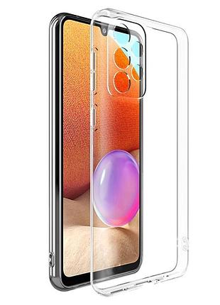 Чохол tpu transparent 1.5 мм із захистом камери для samsung galaxy a73 5g, прозорий захисний кейс безбарвний