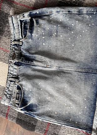 Superdry міні джинсова спідниця