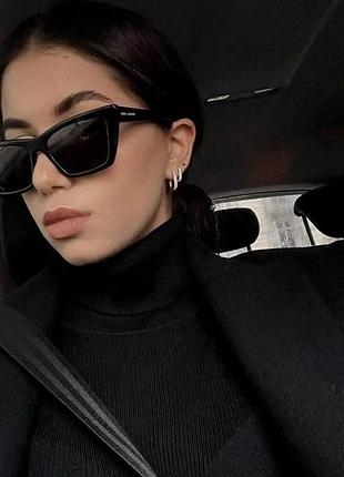 Окуляри чорні yves saint laurent очки