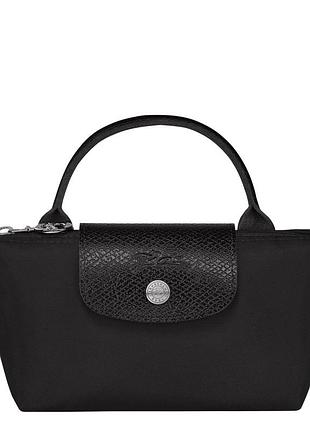 Longchamp pochette mini чорна сумка кросбоді лонгчамп