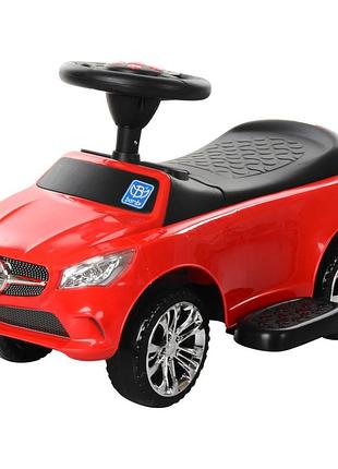 Дитяча каталка-толокар m 3503c-3 червоний, музичний