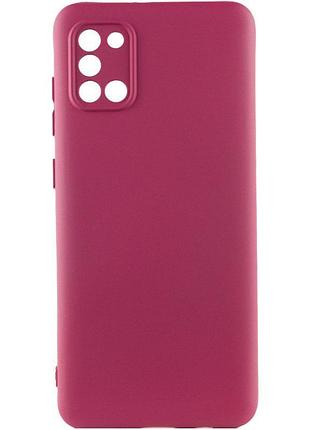 Чехол tpu getman liquid silk full camera для samsung galaxy a31
