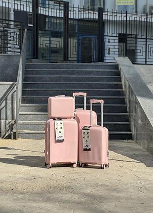 Полипропилен расширения msb большой чемодан l + расшир на колесах 4 колеса 110 литров