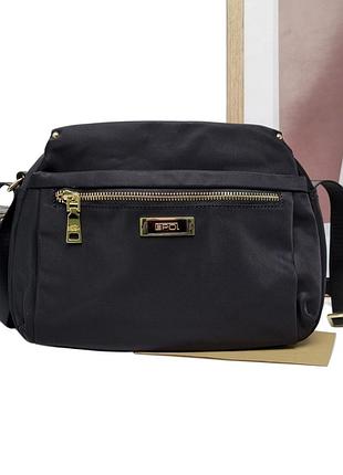Сумка через плечо женская полиэстер черный арт.6006-14 black epol (китай)