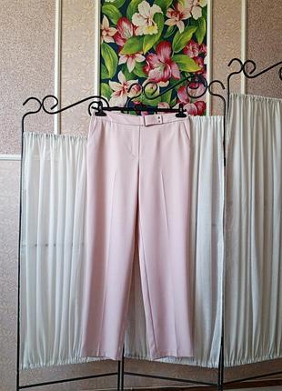 Красиві пудрово-рожеві штани m&s collection.