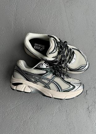 💕 жіночі кросівки asics gt-2160 silver/beige/dark green