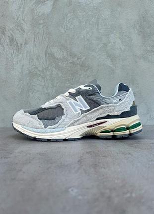 Мужские кроссовки стильные нью баланс new balance 2002r gray 41