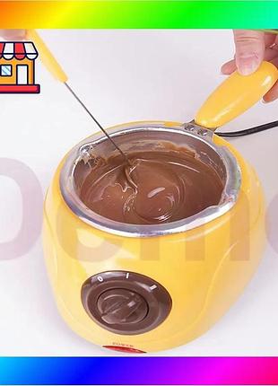 Bs электрическая фондюшница для best mix шоколада chocolatiere 250 мл bas77/n