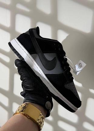 Nike sb dunk low pro black grey 4