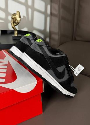 Nike sb dunk low pro black grey 6