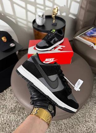 Nike sb dunk low pro black grey 9