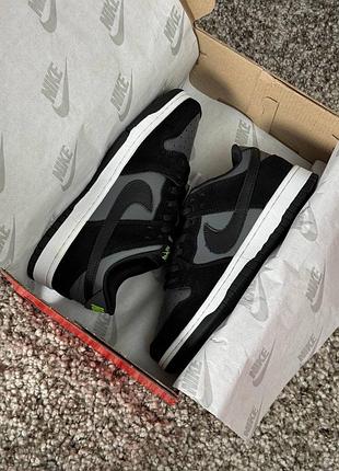 Nike sb dunk low pro black grey 8