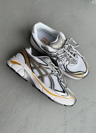 💕 жіночі кросівки asics gt-2160 white/silver/yellow