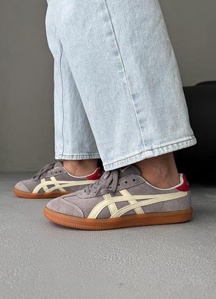 💕 жіночі кросівки asics onitsuka tiger tokuten grey/beige