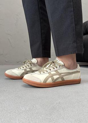 💕 женские кроссовки asics onitsuka tiger tokuten beige