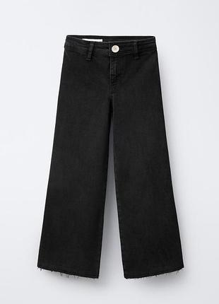 Черные джинсы zara для девочки 6-7