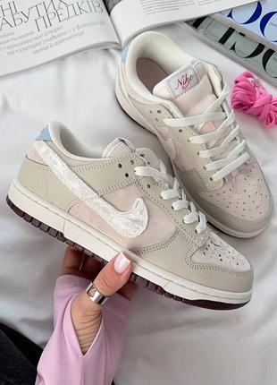 Жіночі кросівки найк данк оригінал nike dunk low valentines day 37