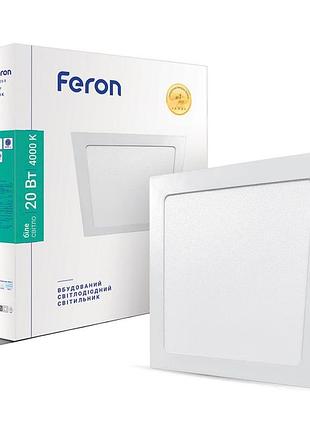 Светодиодный светильник feron al511-1 20вт 4000k