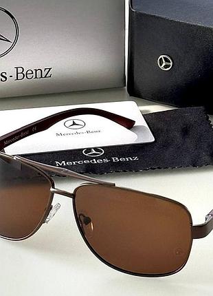 Мужские солнцезащитные очки mercedes (816) brown