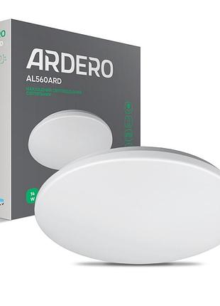 Светодиодный накладной светильник ardero al560ard 14вт 5000k белый