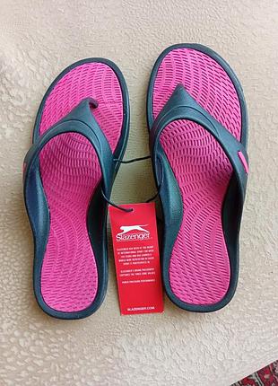Шлепанцы slazenger р-р 41 - маломерят, реально идут на 39,5-40