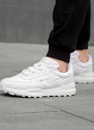 Чоловічі кросівки лакоста стильні повсякденні lacoste elite active evo 42