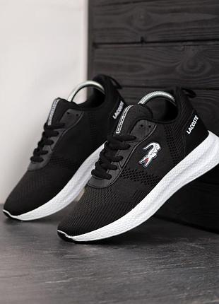 Чоловічі кросівки лакоста стильні повсякденні lacoste court drive fly 40