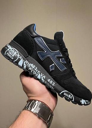 Premiata mick black blue 44