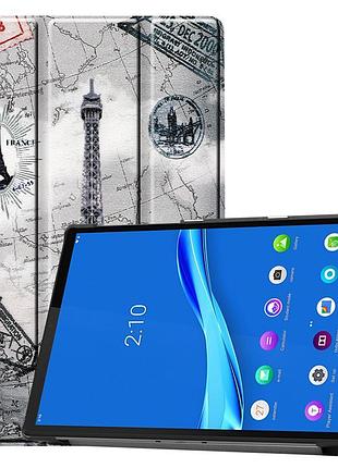 Чехол книжка для планшета lenovo tab m10 hd 2gen tb-x306f и tb-x306x париж