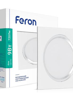 Светодиодный светильник feron al527-s 9вт 4000k