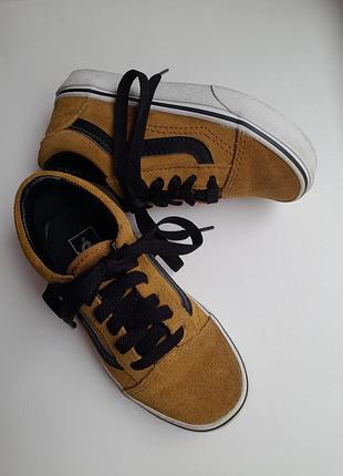 Кеды детские vans old skool замшевые