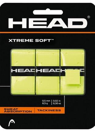 Обмотка head xtremesoft grip overwrap, dozen yellow