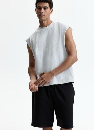 Чоловіча майка вільного крою h&m