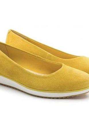 Натуральна замша,балетки,туфлі  clarks.